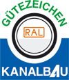 Gütezeichen Kanalbau